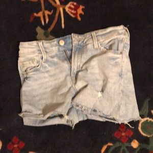Old navy blue Jean shorts girls size 0